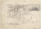 Wilem-maris-1854-sketches-of-cows-art-print-fine-art-reproduction-wall-art-id-abmuk5rgj