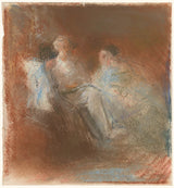 bramine-hubrecht-1865-a-grandmont-med-en-bog-og-to-kvinder-kunsttryk-fine-art-reproduction-wall-art-id-abnftiu0f