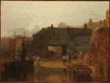 joseph-mallord-william-turner-1811-saltash-su ilə-bərə-cornwall-art-print-fine-art-reproduction-wall-art-id-abogndl28