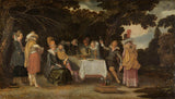 esaias-van-de-velde-1615-open-air-party-art-print-fine-art-reproduction-wall-art-id-abotof8gg