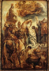 雅各約登斯-1628-聖阿波羅尼亞殉難-藝術印刷品-美術複製品-牆藝術