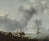jan-van-de-cappelle-1651运送沿海艺术印刷精美的艺术复制品-墙-艺术-id-abddntb4s