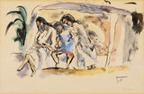 jules-pascin-1915-ngủ trưa-nghệ thuật-in-mỹ thuật-tái tạo-tường-nghệ thuật-id-abpdz4qqi