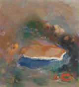 奧迪隆-雷東-1905-奧菲莉亞-水上藍色斗篷-藝術印刷-美術複製品-牆藝術-id-abqkpj41x