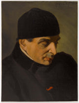 אוגוסט-דה-צ'טילון -1836-פורטרט-של-פייר-שובר-אמנות-הדפס-אמנות-רפרודוקציה-קיר-אמנות