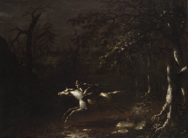 john-quidor-1828-ichabod-crane-flying-from-the-headless-horseman-art-print-fine-art-reproduction-wall-art-id-abqykn5y4