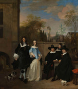 barend-graat-1661-花园派对艺术印刷精美艺术复制品墙艺术 id-absbrvipu