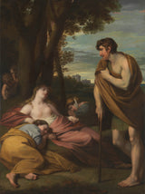 本傑明·韋斯特-1766-cymon-and-iphigenia-藝術印刷-美術複製品-牆藝術-id-abtbghdck