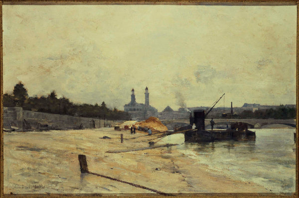 rene-billotte-1880-the-pont-de-lalma-and-the-old-trocadero-seen-from-the-quai-dorsay-art-print-fine-art-reproduction-wall-art