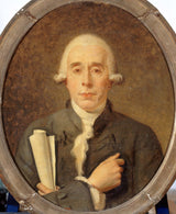 jacques-louis-david-1790-jean-sylvain-bailly-1736-1793-мер-паризького мистецтва-друк-образотворче мистецтво-репродукція-настінне мистецтво