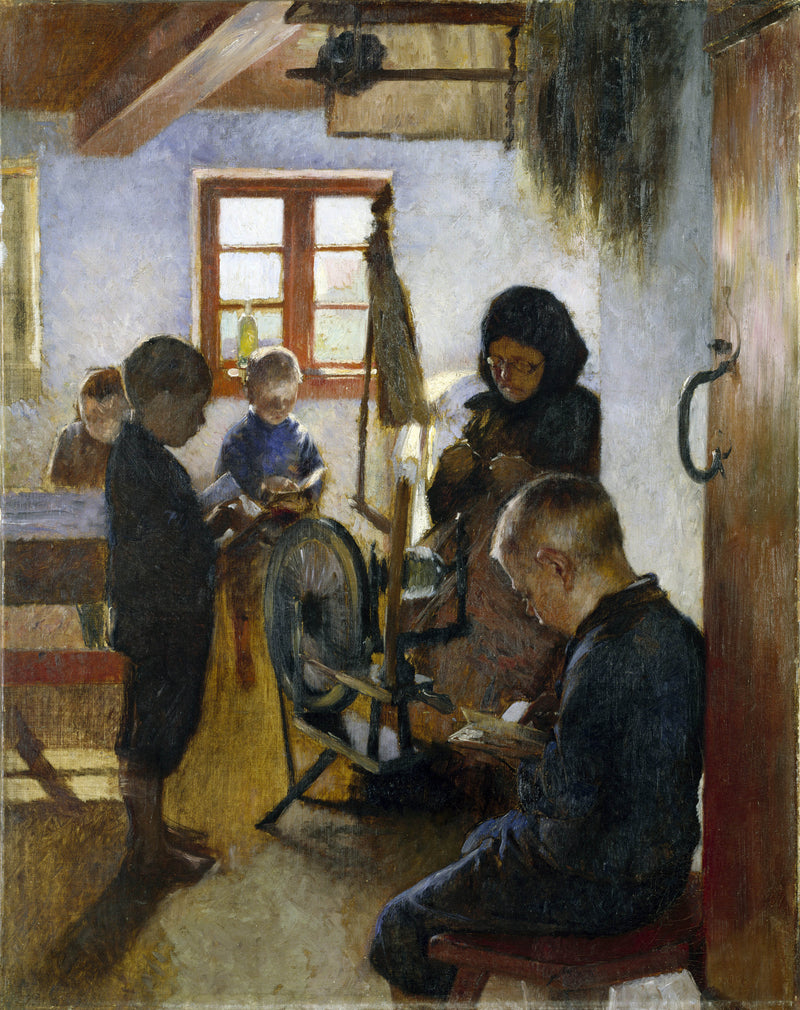 oscar-bjorck-1884-in-the-village-school-art-print-fine-art-reproduction-wall-art-id-abun3gohd