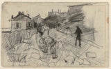 喬治·亨德里克·布萊特納-1867-蒙馬特-藝術印刷-美術複製品-牆藝術-id-abuo3fnqh