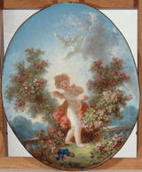 Jean-Honore-Fragonard-1780-Love-Sentinel-Art-Print-Fine-Art-Reproducción-Wall-Art