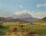 Josef-feid-paysage-avec-montagne-enneigée-art-print-fine-art-reproduction-wall-art-id-abwaw22t3