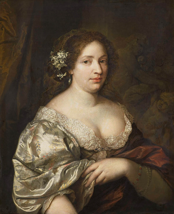 caspar-netscher-1660-portrait-of-margaretha-godin-d-1694-wife-of-the-artist-art-print-fine-art-reproduction-wall-art-id-abwg27807
