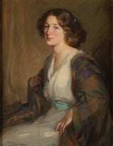罗伯特·霍普（robert-hope）1911年，一个迷人的女佣艺术印刷精美的艺术复制品墙壁艺术ID Abwstsb9e