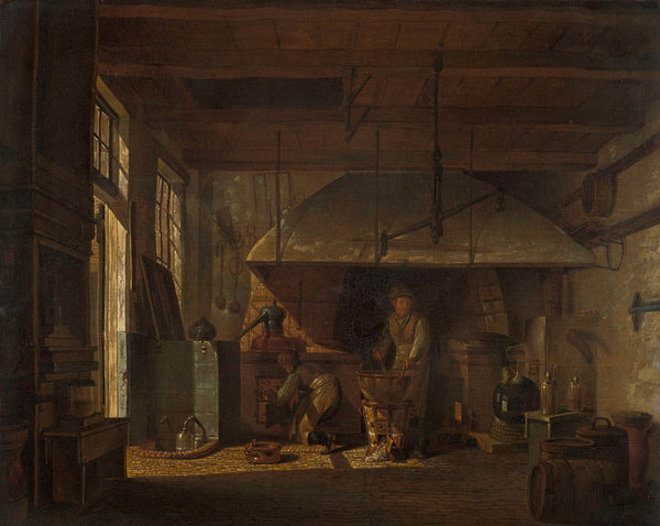 johannes-jelgerhuis-1818-the-laboratory-of-a-dailly-near-the-bulwark-on-the-art-print-fine-art-reproduction-wall-art-id-abxic3jg6