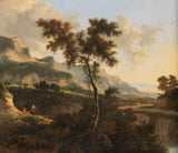 jan-hackaert-1660-paisagem montanhosa-arte-impressão-reprodução de belas artes-arte de parede-id-abyoc87iy