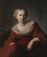 Реиер-Јацобсз-ван-Бломмендаел-1650-млада-жена-у-аркадијском-костиму-уметност-штампа-ликовна-репродукција-зид-уметност-ид-абиппзсим
