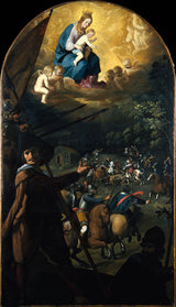 francisco-de-zurbaran-1637-엘-소틸로에서-기독교인과 무어스 사이의 전투-예술-인쇄-미술-복제-벽-예술-id-abznyr5x5