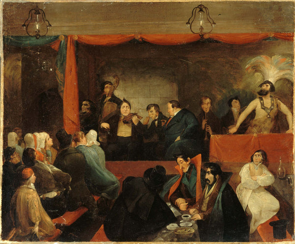 charles-joseph-dit-c-j-travies-travies-de-villers-1840-cafe-blind-at-the-palais-royal-art-print-fine-art-reproduction-wall-art