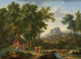 jan-van-huysum-1725-аркадиски-пејзаж-со-биста-на-флора-уметност-печатење-фина уметност-репродукција-ѕид-уметност-id-ac1zvvl69