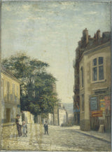 paul-martelliere-1900-lhomond-street-at-law-rue-vauquelin-art-print-fine-art-reproductie-muurkunst