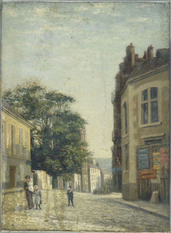 paul-martelliere-1900-lhomond-street-at-law-rue-vauquelin-art-print-fine-art-reproduction-wall-art