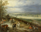 Jan-Brueghel-The-Elder-plašā-ainava-ar-ceļotāju-ceļa-mākslas-izdrukas-fine-art-reproduction-wall-art-id-ac3gyotuk