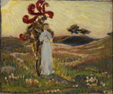 richard-bergh-1894-sketch-for-the-knight-and-the-maid-art-print-fine-art-reproduction-wall-art-id-ac3k096h3