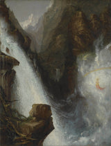 托马斯·科尔1833场景来自拜伦·曼弗雷德·艺术印刷精美的艺术复制品-墙-艺术-id-ac4jr0p6r