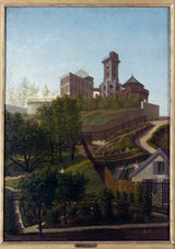 leon-rolla-1860-the-solferino-tower-montmartre-art-print-reprodukcja-dzieł sztuki-sztuka-ścienna