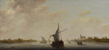 aelbert-cuyp-1646-a-view-of-the-maas-at-dordrecht-art-print-fine-art-reproducción-wall-art-id-ac4wtzoup