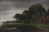 pc-skovgaard-klargörande-väder-efter-en-regn-dusch-vid-gurre-lake-art-print-fine-art-reproduction-wall-art-id-ac580rqwp