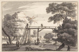 roelant-roghman-1637-landskap-med-en-hög-träbro-konsttryck-finkonst-reproduktion-väggkonst-id-ac5l7wpqe