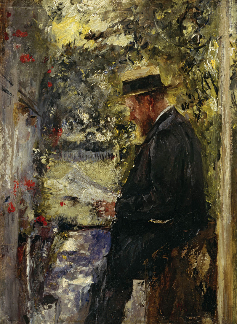 wilhelm-leibl-veterinarian-reindl-in-the-arbor-art-print-fine-art-reproduction-wall-art-id-ac6gu8wq2