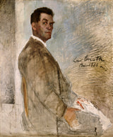 Lovis-Korint-1888-Franz-Heinrich-Korint-the-artist-s-far-art-print-fine-art-gjengivelse-vegg-art-id-ac6u3f0cm