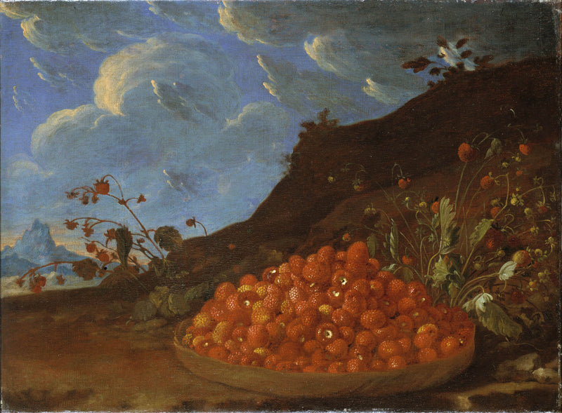 luis-egidio-melendez-basket-of-wild-strawberries-in-a-landscape-art-print-fine-art-reproduction-wall-art-id-ac7jfiwke