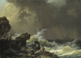 菲利普·詹姆斯·德·卢瑟堡·沉船艺术印刷精美艺术复制品墙艺术id-ac8e1zjyd