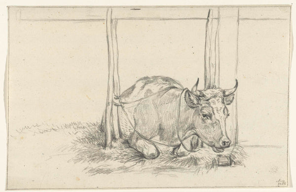 jean-bernard-1826-reclining-cow-in-a-shed-from-the-front-art-print-fine-art-reproduction-wall-art-id-ac8nqumbt