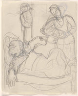 leo-gestel-1891-karikatura-leo-gestel-na-njegovi bolniški postelji-art-print-fine-art-reproduction-wall-art-id-ac9yo5nty