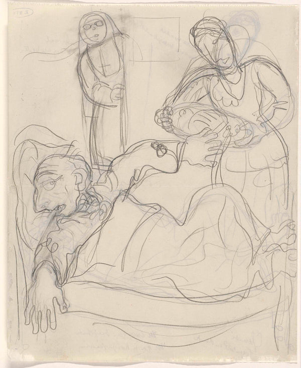 leo-gestel-1891-caricature-of-leo-gestel-on-his-sickbed-art-print-fine-art-reproduction-wall-art-id-ac9yo5nty