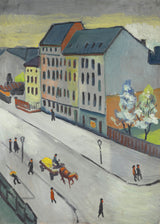 tháng tám-macke-1911-our-street-in-gray-art-print-fine-art-reproduction-wall-art-id-aca10ljid