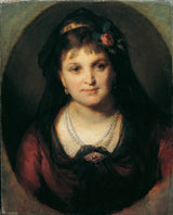 弗里德里希·冯·阿默林1872年-罗莎莉娅·赫尔曼-艺术印刷-精美艺术复制品-墙艺术ID-acc8t1p8r