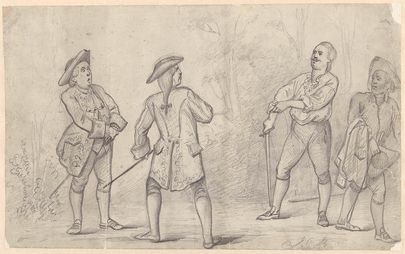 johan-braakensiek-1873-preparations-for-a-duel-art-print-fine-art-reproduction-wall-art-id-accj6ob4m