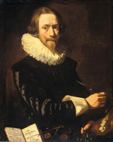 abraham-de-vries-1621-autoretrat-impressió-art-reproducció de belles arts-wall-art-id-accujn7qt
