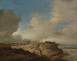 philips-wouwerman-1650-landscape-miaraka amin'ny-sign-post-art-print-fine-art-reproduction-wall-art-id-acdbd1ebr