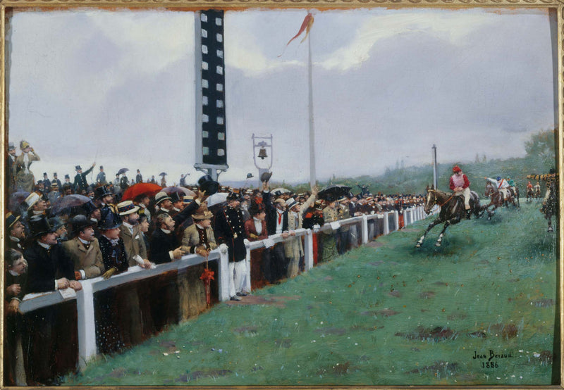 jean-beraud-1886-races-at-longchamp-arrival-at-the-post-art-print-fine-art-reproduction-wall-art
