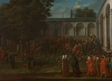 jean-baptiste-vanmour-1727-cornelis-calkoen-på-vej-til-sin-publikum-med-sultan-kunst-print-fine-art-reproduction-wall-art-id-ace0k2bpb
