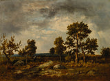 narcisse-diaz-de-la-pena-1860-path-near-the-pod-of-vipers-Fontainebleau-forest-art-print-fine-art-reproduction-wall-art-id-acekhr3ds